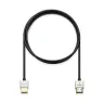 Dunne HDMI 2.1 kabel van RU connected, opgerold, met twee slanke connectoren